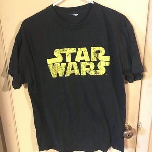 Star Wars distressed logo shirt - NO TAGS